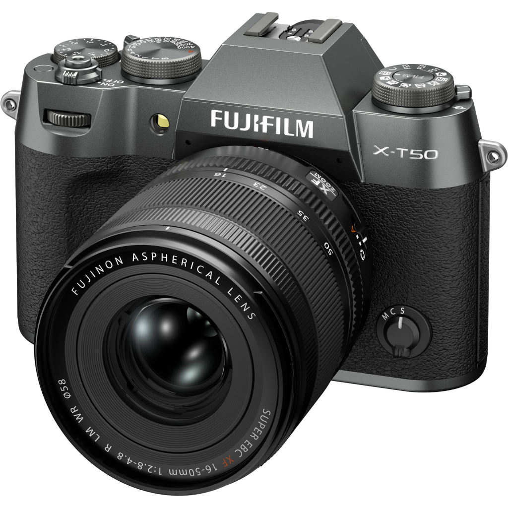 Цифровий фотоапарат Fujifilm X-T50 + XF16-50mmF2.8-4.8 R LM WR Kit Charcoal silver (16828650) - зображення 1