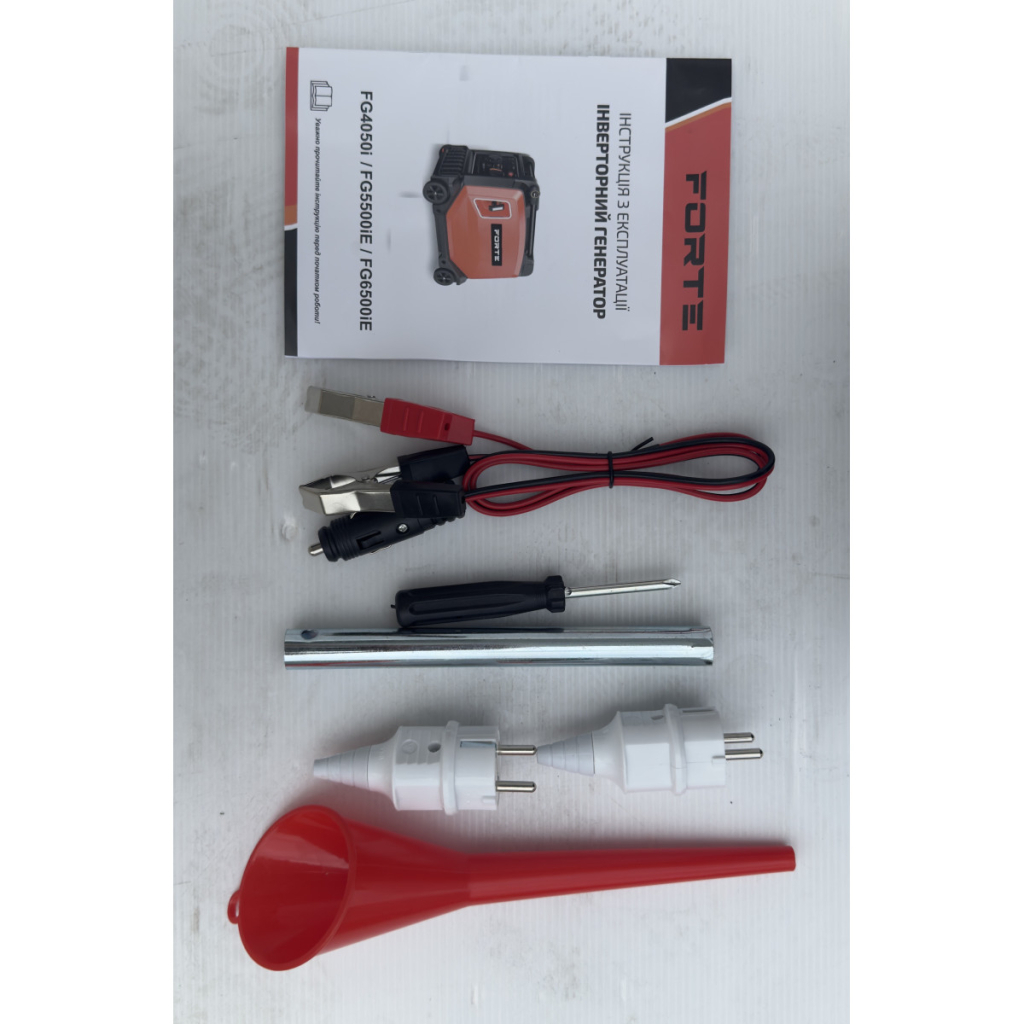 Генератор Forte інверторний FG4050i 3kW, стартер ручний, 6л. (148250) - зображення 10