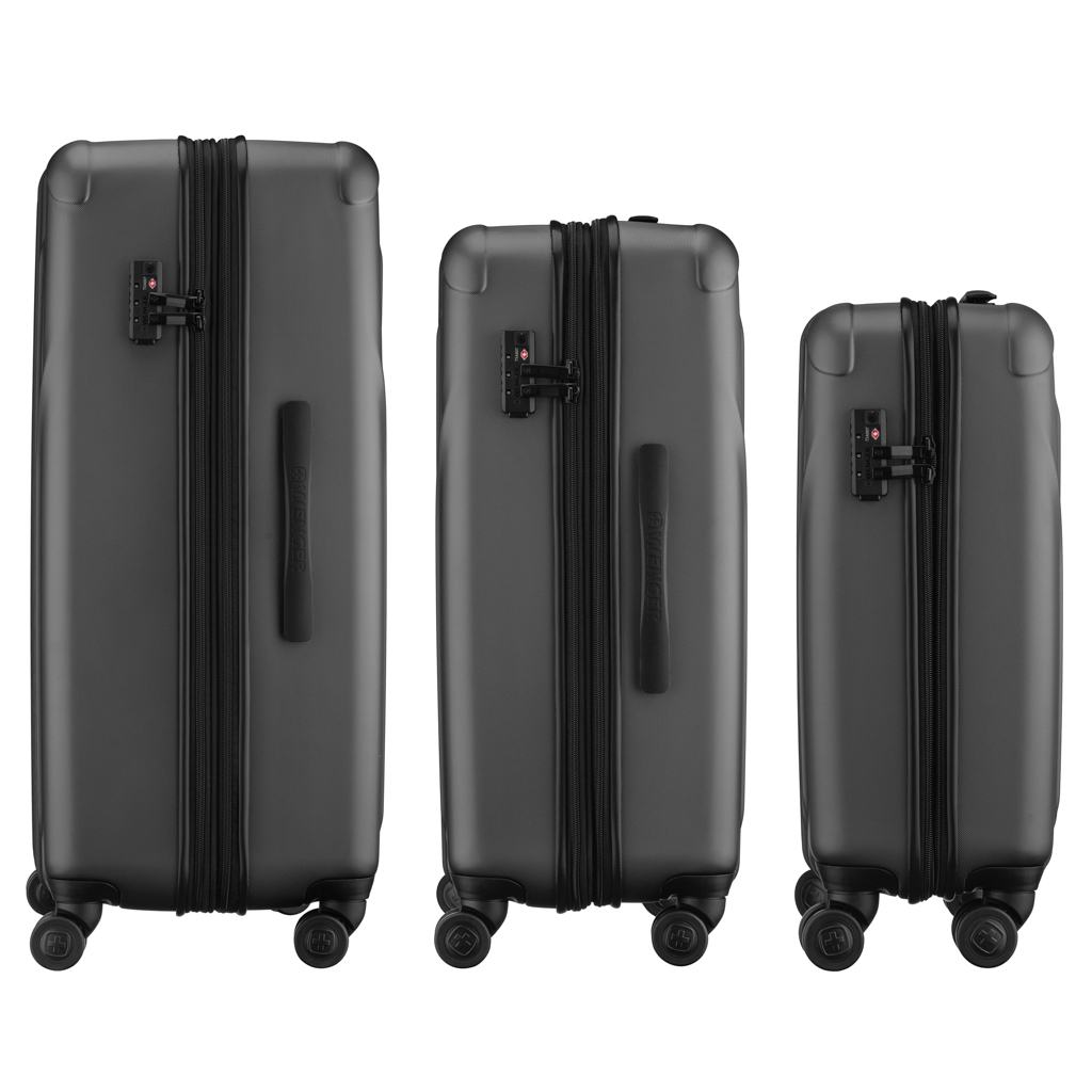 Набір валіз Wenger Oryson 3 в 1 (S,M,L) пластик, 4 колеса, сірий (653212) - зображення 5