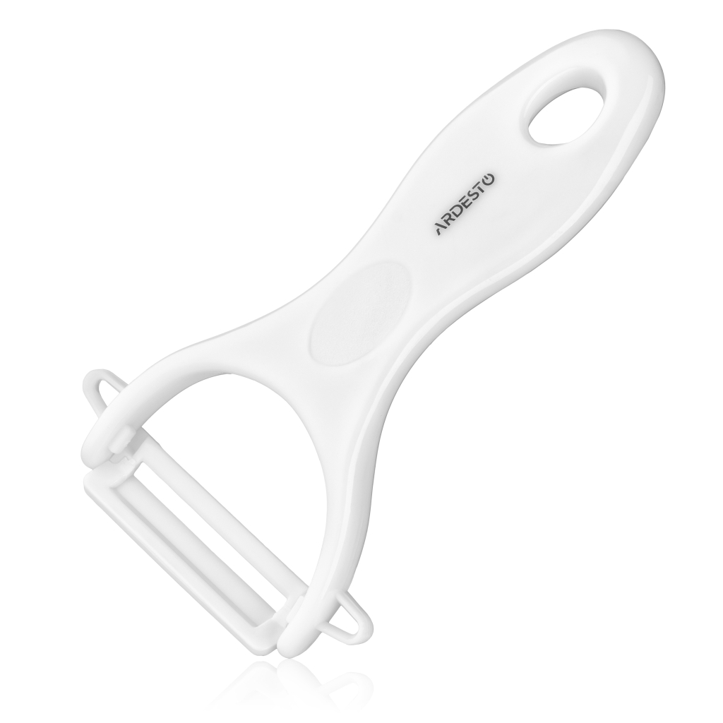Овочечистка Ardesto Fresh, кераміка, пластик, білий (AR8340W) - зображення 2