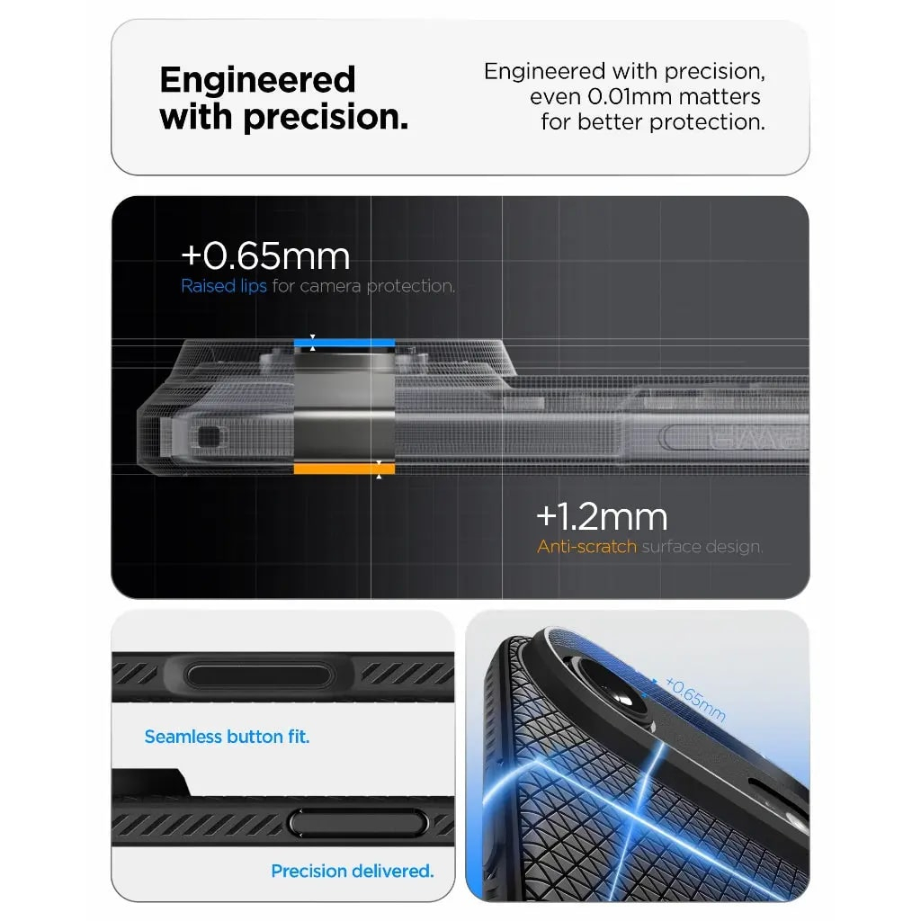 Чохол до мобільного телефона Spigen Liquid Air iPhone 17 Air Matte Black (ACS10302) - зображення 7