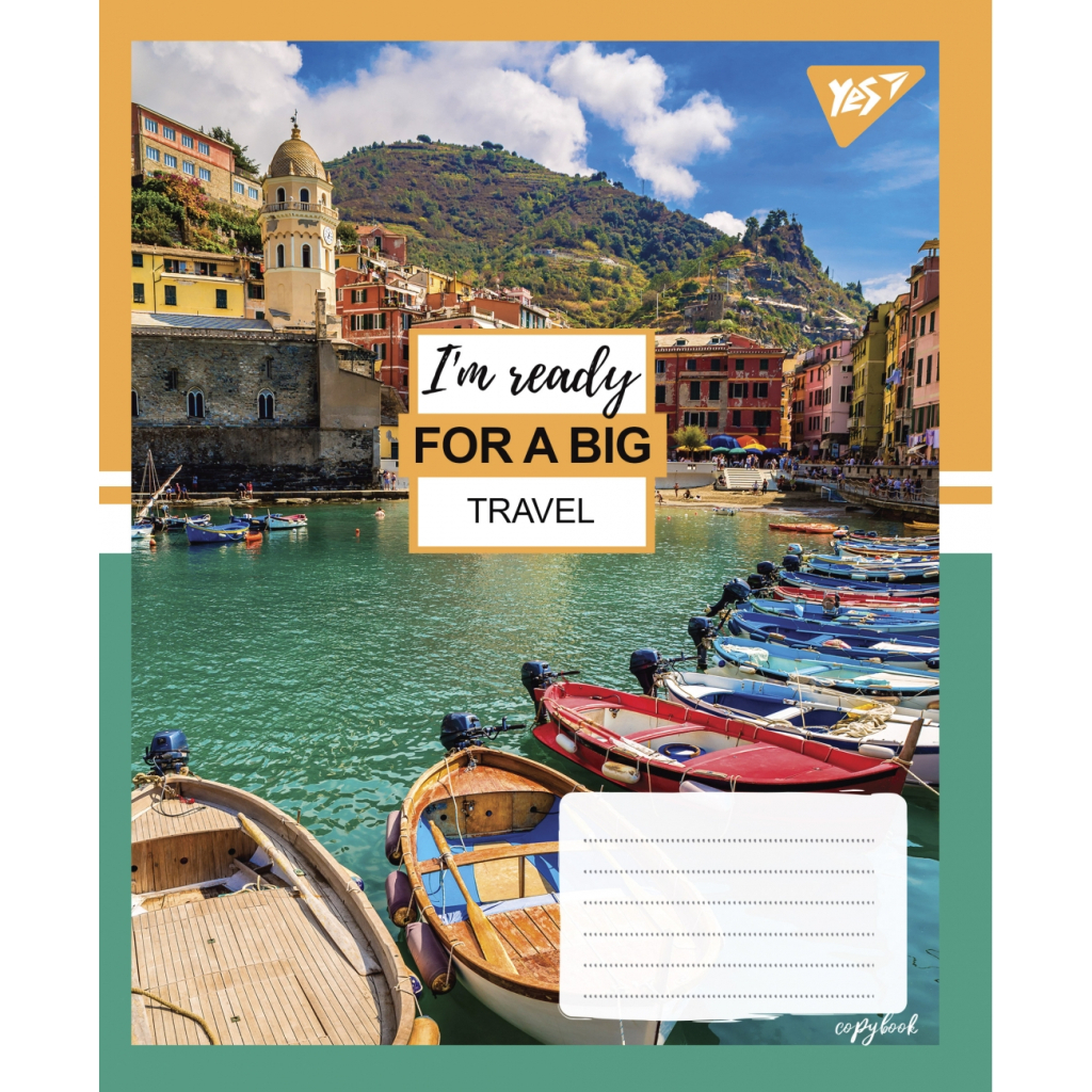 Зошит Yes А5 Travel 96 аркушів, лінія (766131) - зображення 2