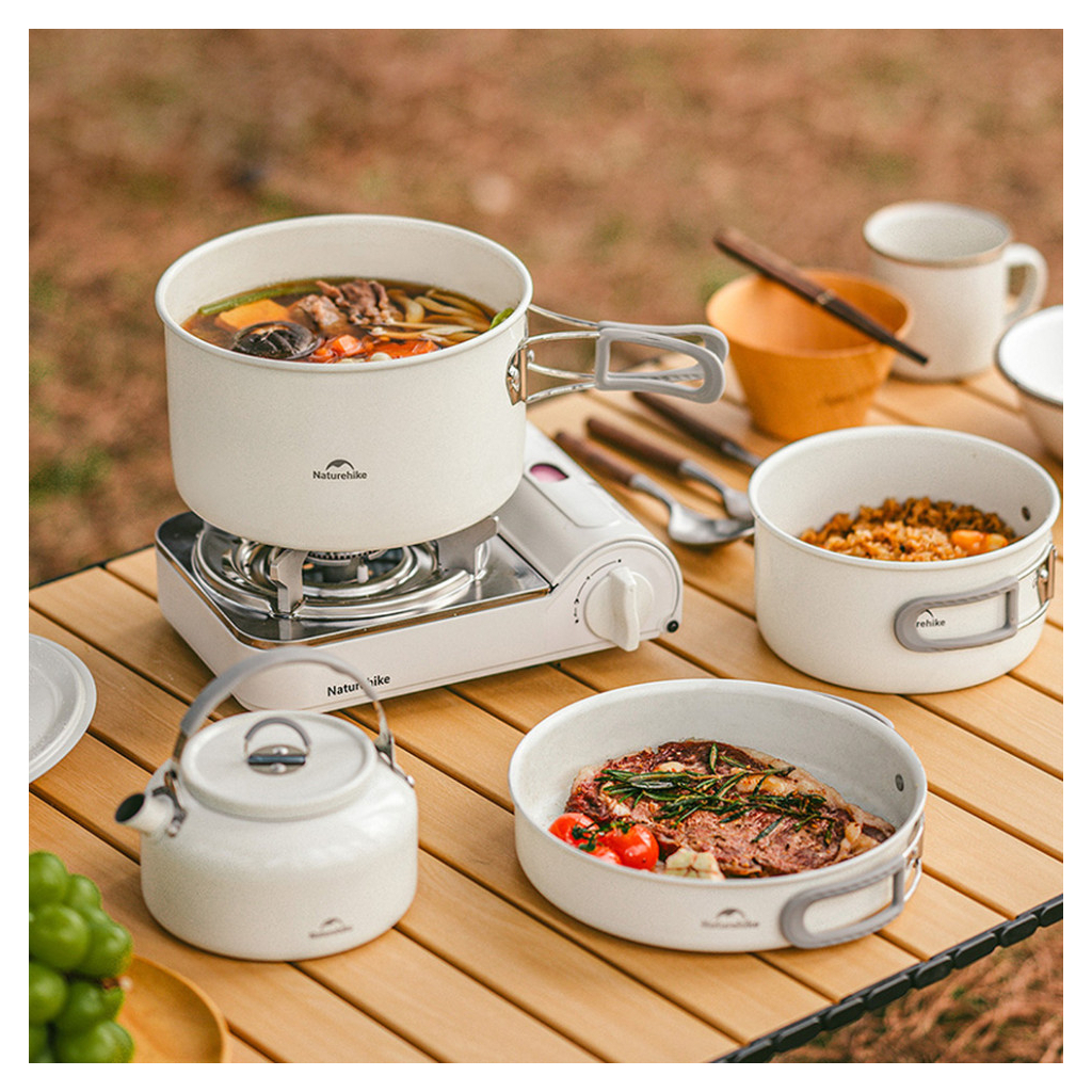 Котел туристичний Naturehike CNK2450CF013, 3 л, алюміній (6927595712450) - зображення 7