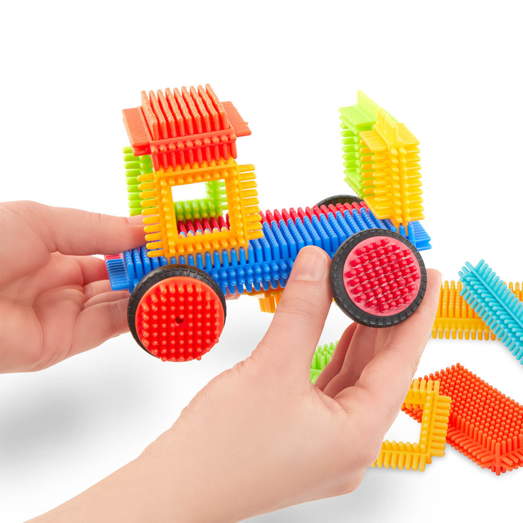 Конструктор Battat серії Bristle Blocks - Будівельник, 36 деталей (BT3099Z) - зображення 5