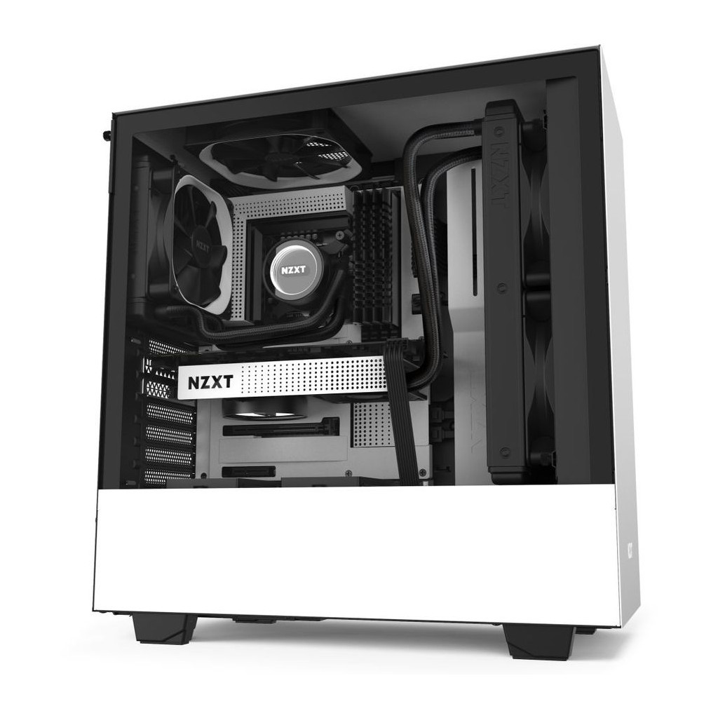 Корпус NZXT H510 White/Black (CA-H510B-W1) - зображення 12