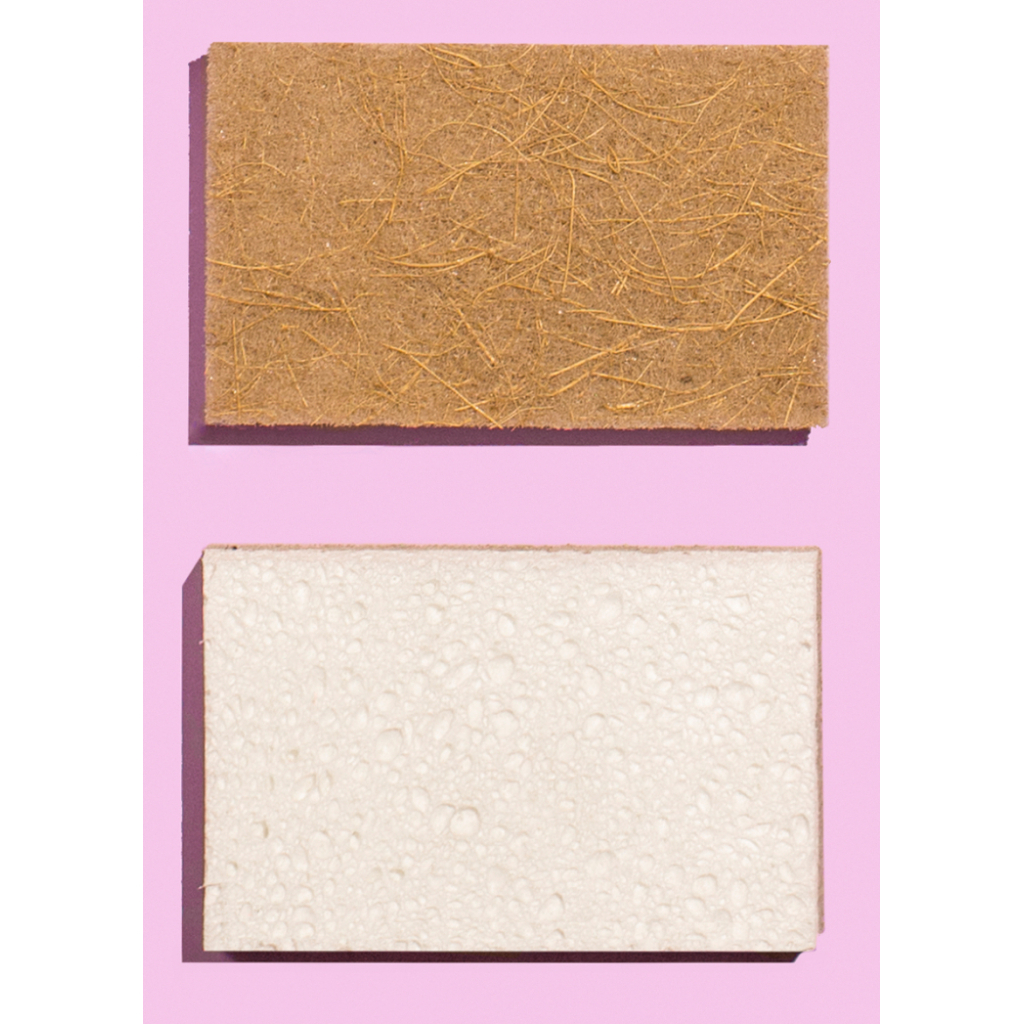 Губки кухонні Добра Господарочка Целюлозні З кокосовим волокном 2 шт. (4820086523073) - зображення 2