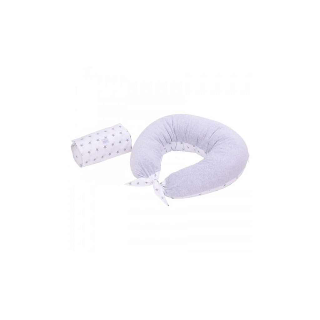 Подушка Верес для годування Comfort Lux Velour stars grey 200х75 (302.04.2) - зображення 6