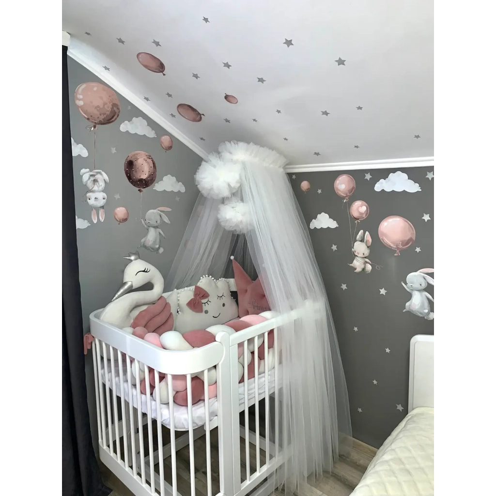 Ліжечко Ingvart трансформер Nika 70 Slim з опускною боковинкою (70х94, 70х120) біле (87290011) - зображення 2