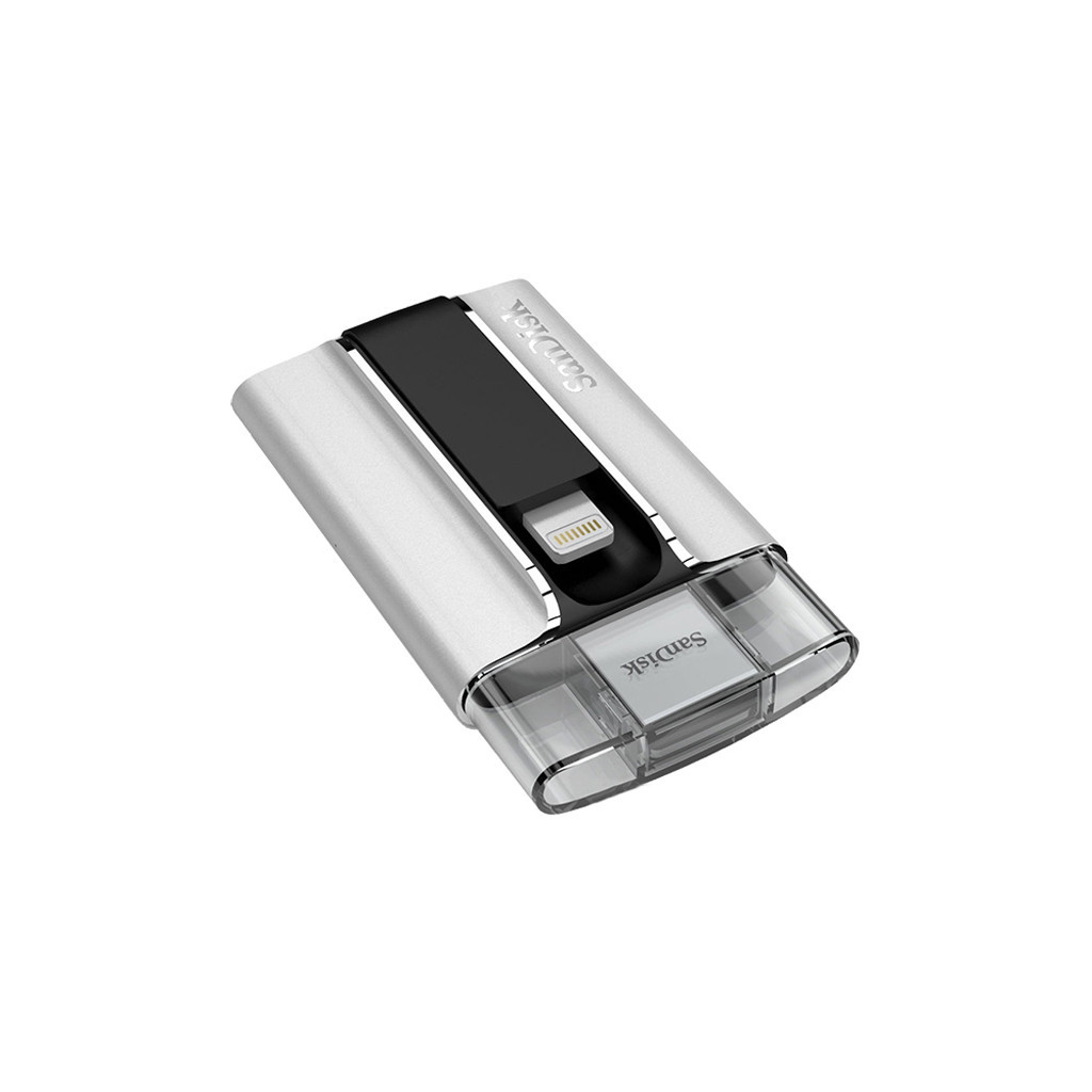 USB флеш накопичувач SanDisk 128GB iXpand USB 2.0/Lightning (SDIX-128G-G57) - зображення 6
