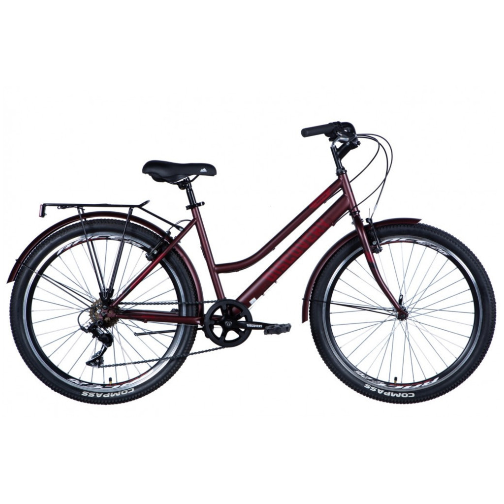 Велосипед Discovery Prestige Woman Vbr 26" 17" ST 2024 Червоний (OPS-DIS-26-588) - зображення 1