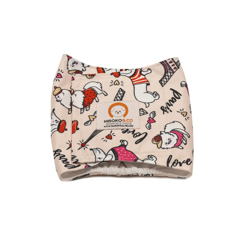Підгузки для тварин MISOKO&CO Багаторазовий для псів L (Франція) (HAINMSK63130) - зображення 1