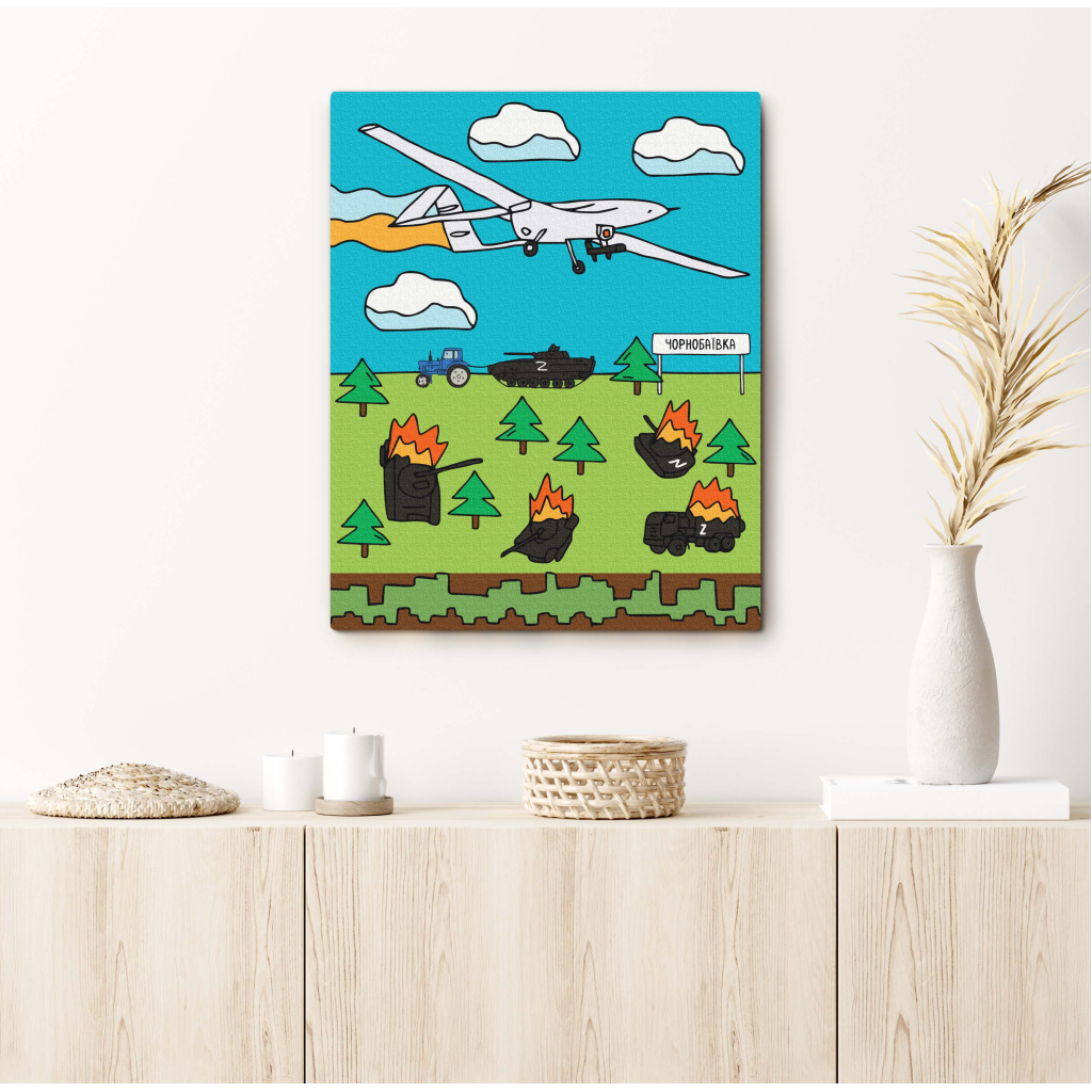 Картина по номерам Orner Чорнобаївка 40х50 см (orner-1669) - изображение 6