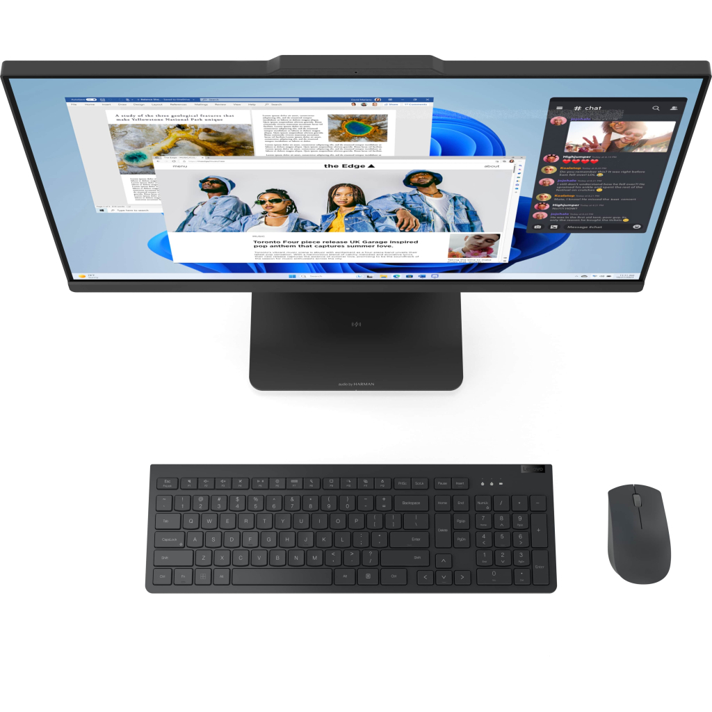 Комп'ютер Lenovo IdeaCentre AiO 24ARR9 / Ryzen3 7335U, 8, 512, KM (F0HR004NUO) - зображення 10