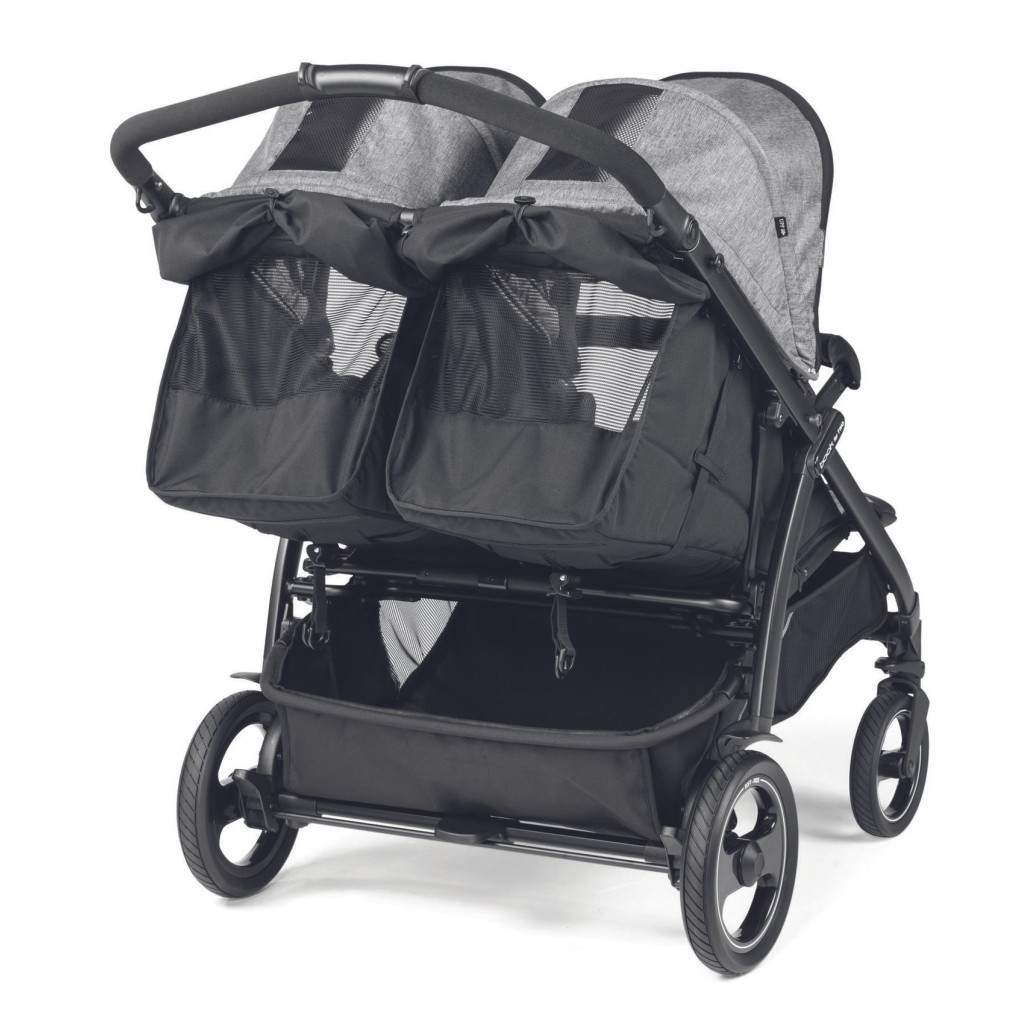 Коляска Peg-Perego Book for Two Cinder сіра (IP05280000GL53RO01) - зображення 2