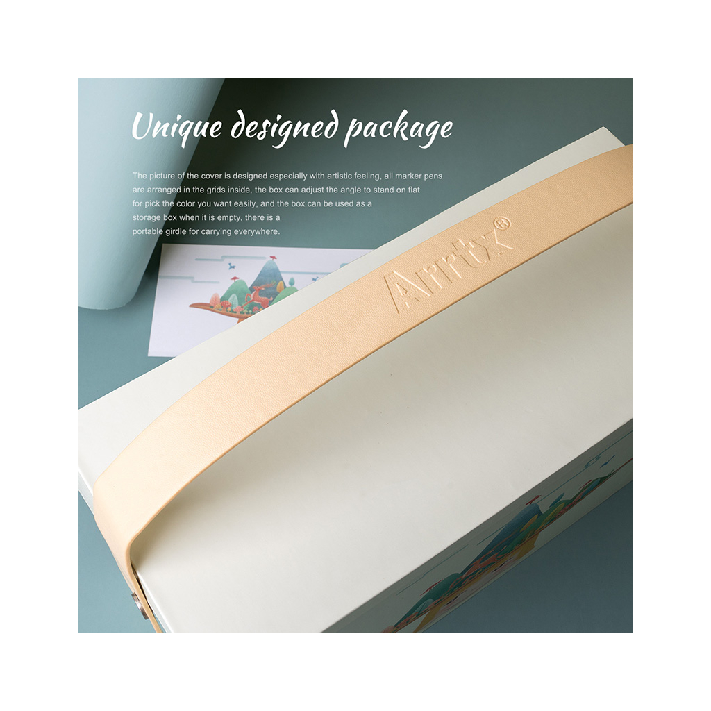 Художній маркер Arrtx Спиртові Alp ASM-0290B 90 кольорів (LC302475) - picture 8