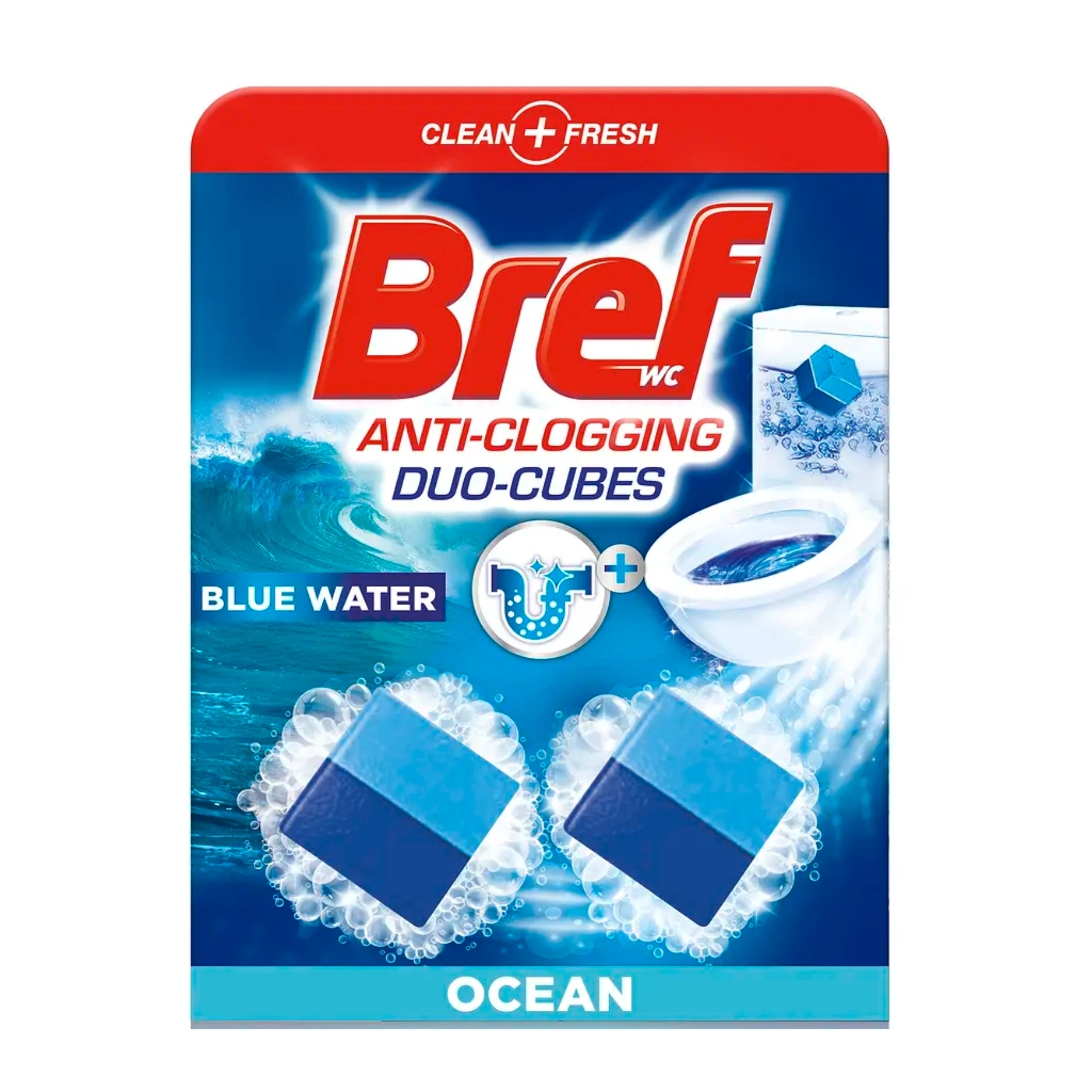 Засіб для чищення унітазу Bref Дуо–Куб 100 г (9000100897242) - изображение 1