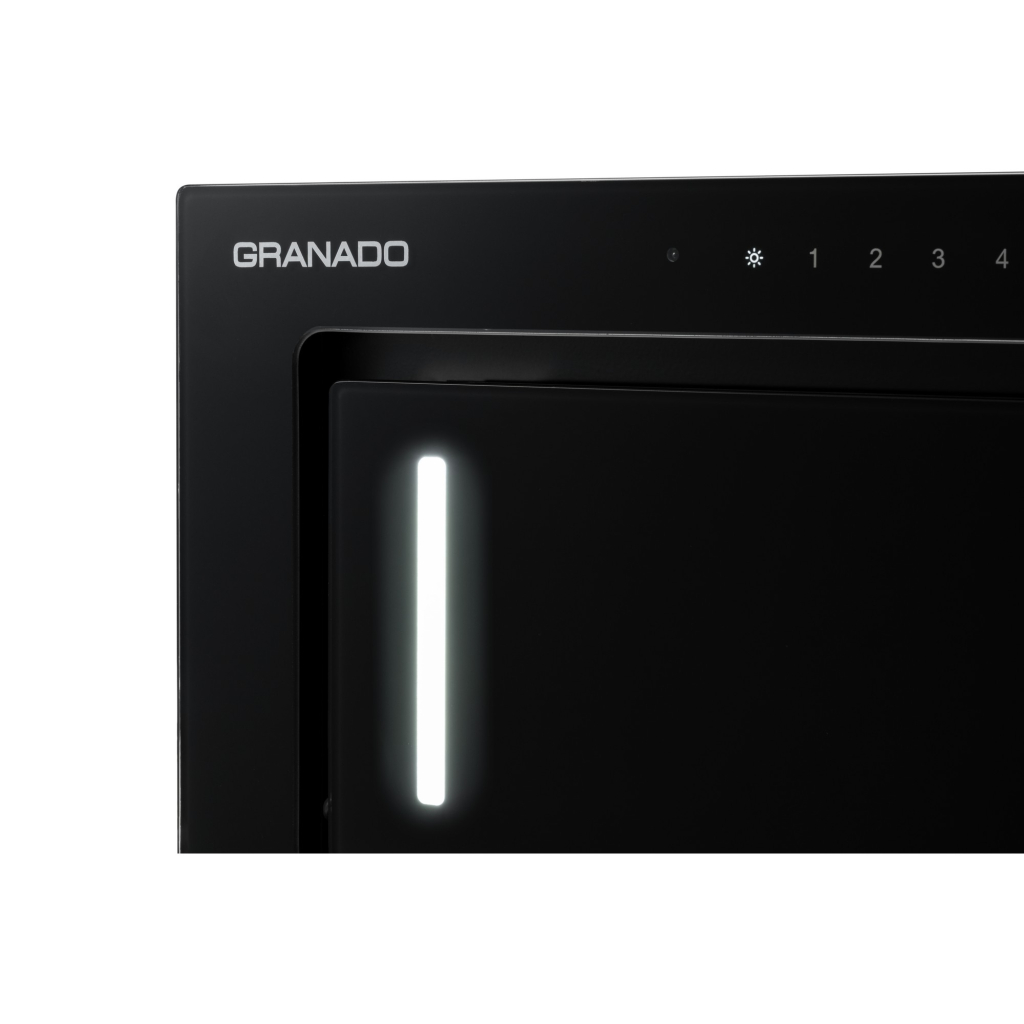 Витяжка кухонна GRANADO Palamos 1614-1200 black glass (GCH476411) - зображення 7