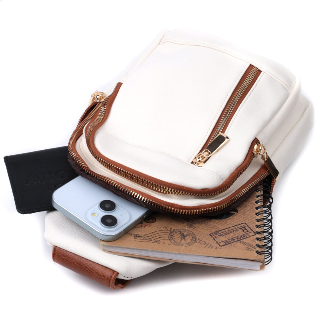 Сумка Vintage З екошкіри Біла (22746) - зображення 8