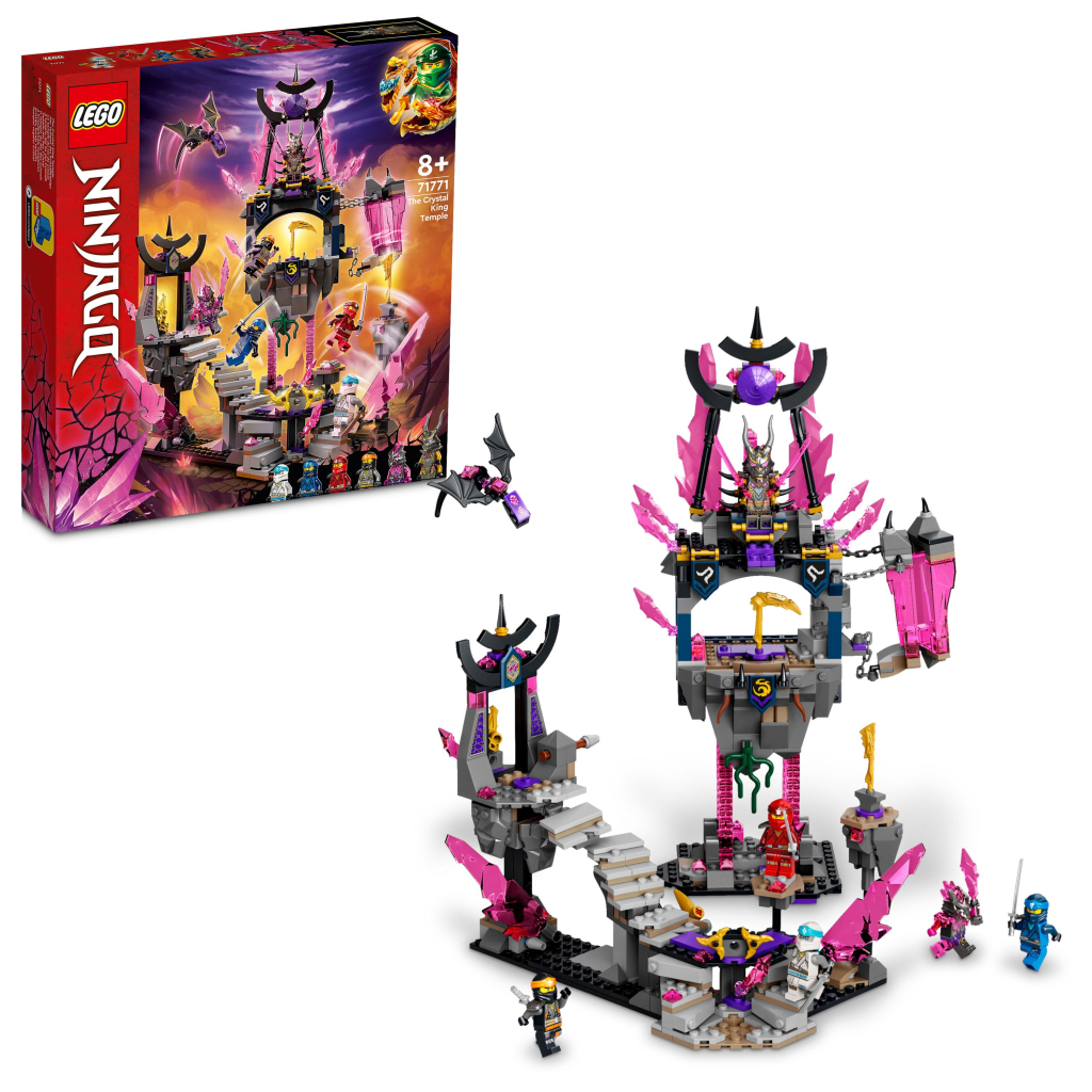 Конструктор LEGO Ninjago Храм Кришталевого короля 703 деталей (71771) - зображення 2