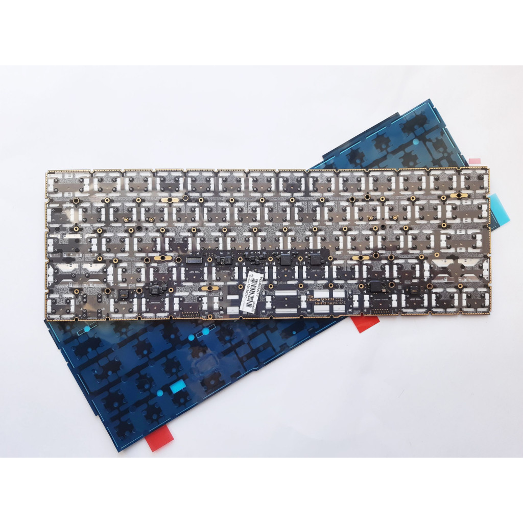 Клавіатура ноутбука Apple Macbook Pro 13.3" A1706, 15" A1707 чорна з підсвіткою (A46113) - зображення 2