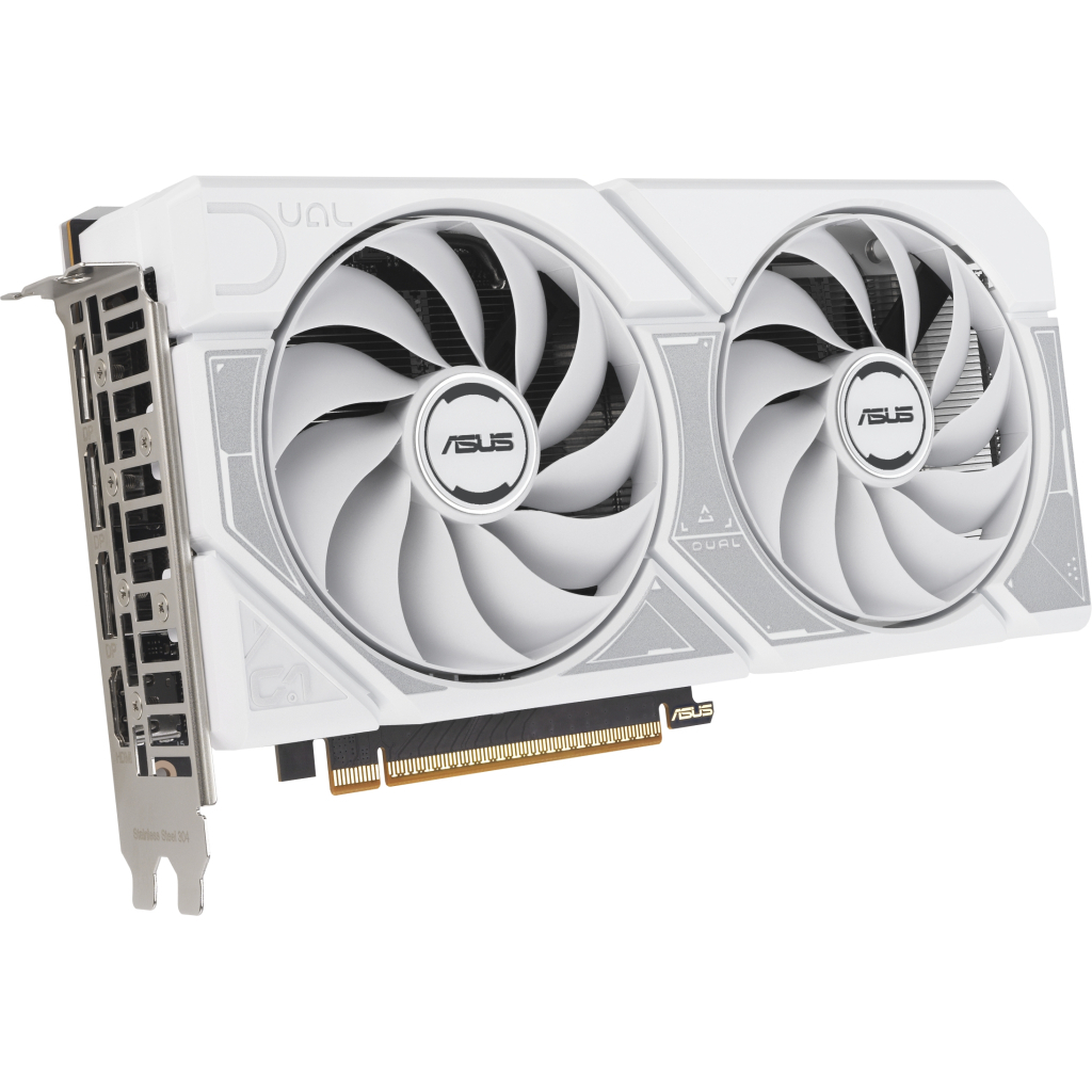 Відеокарта ASUS GeForce RTX5060 8Gb DUAL WHITE OC (DUAL-RTX5060-O8G-WHITE) - зображення 3