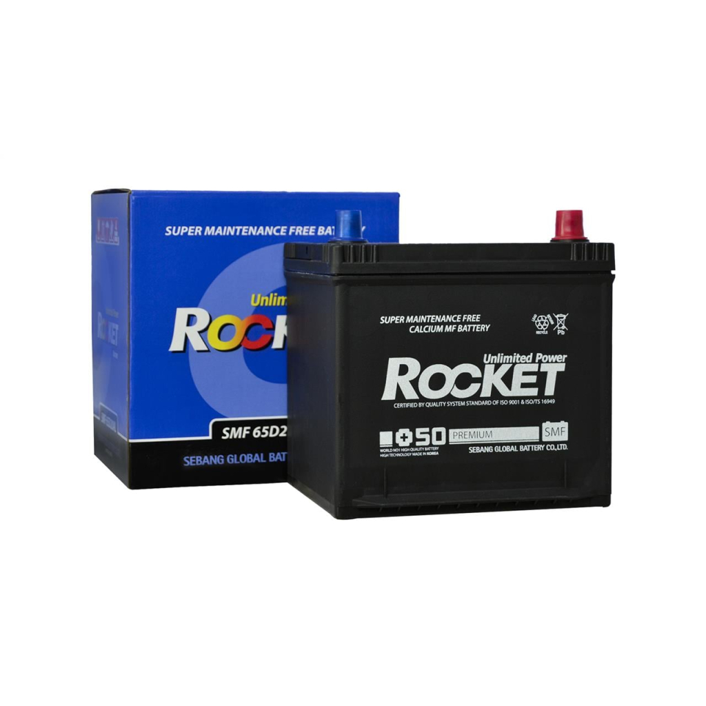 Акумулятор автомобільний ROCKET 54Ah (SMF 65D20AL) - зображення 3