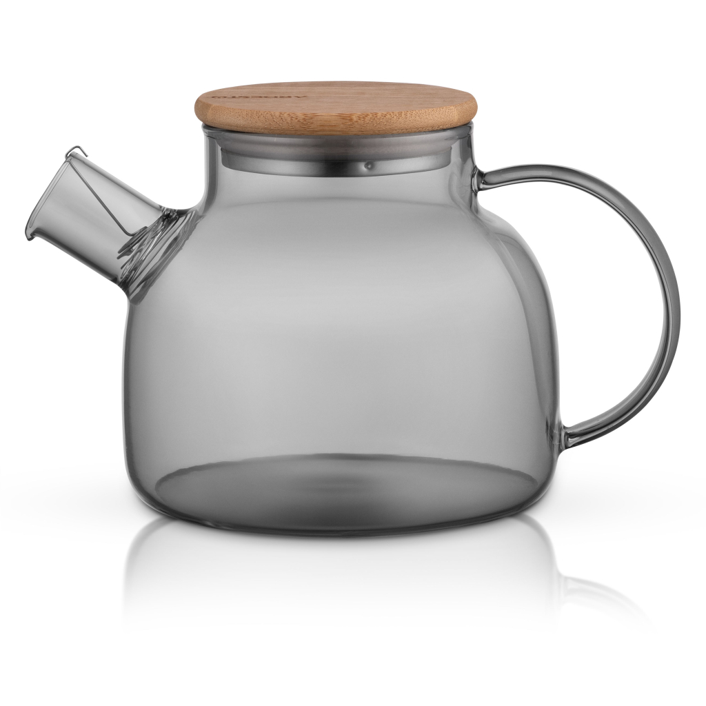 Заварник Ardesto Graphite, 1000мл, боросилікатне скло, бамбук, cірий (AR3010GR) - зображення 2