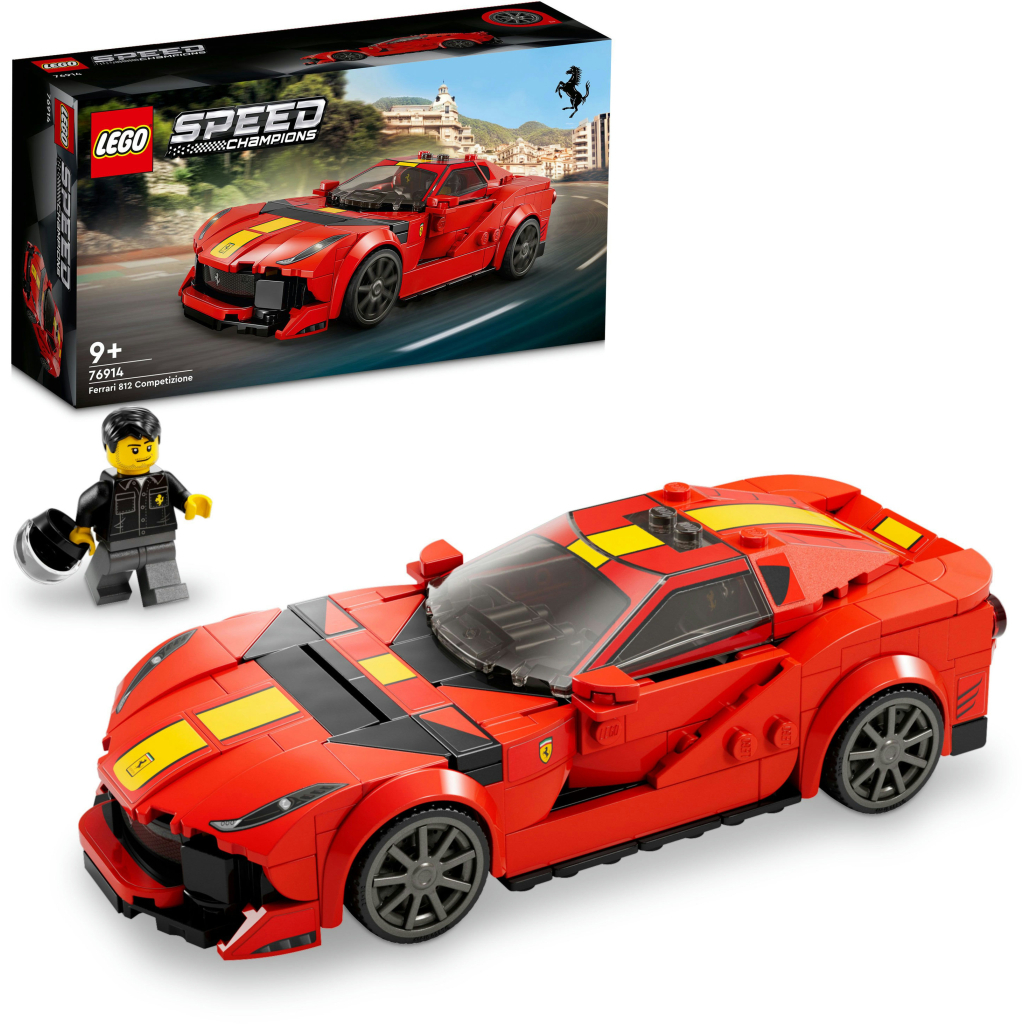 Конструктор LEGO Speed Champions Ferrari 812 Competizione 261 деталь (76914) - зображення 9