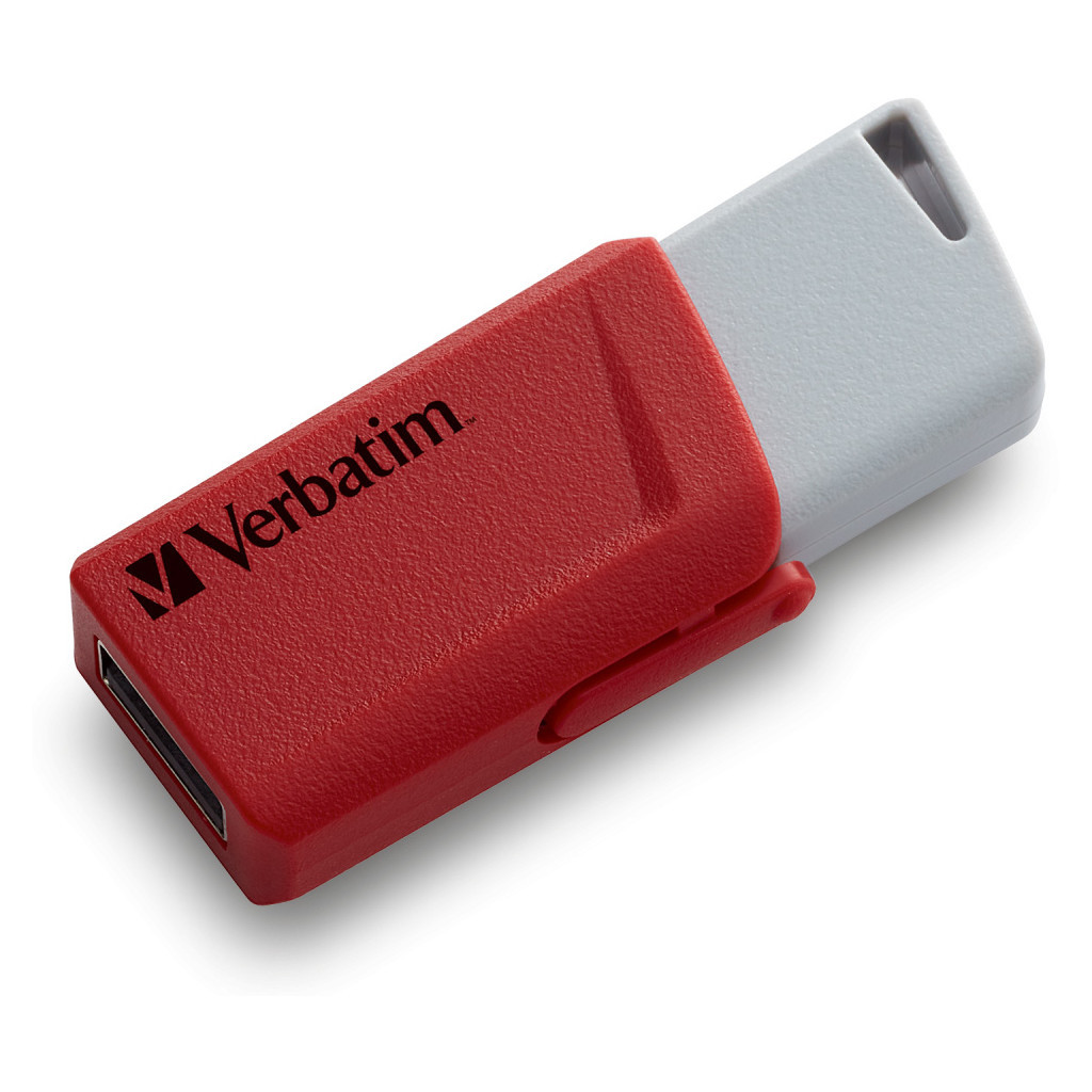 USB флеш накопичувач Verbatim 3x16GB Store 'n' Click Red/Blue/Yellow USB 3.2 (49306) - зображення 9