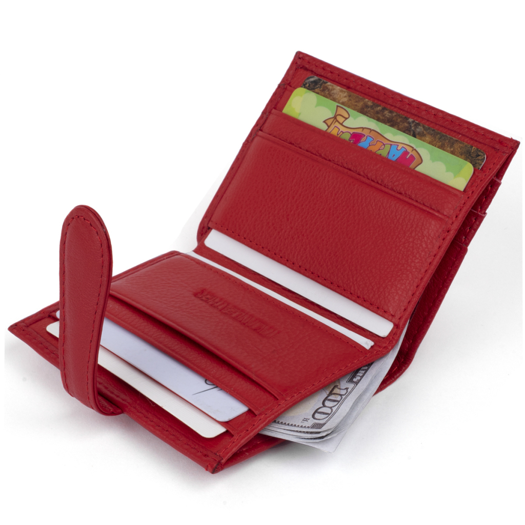 Гаманець ST Leather Червоний (19211) - зображення 4