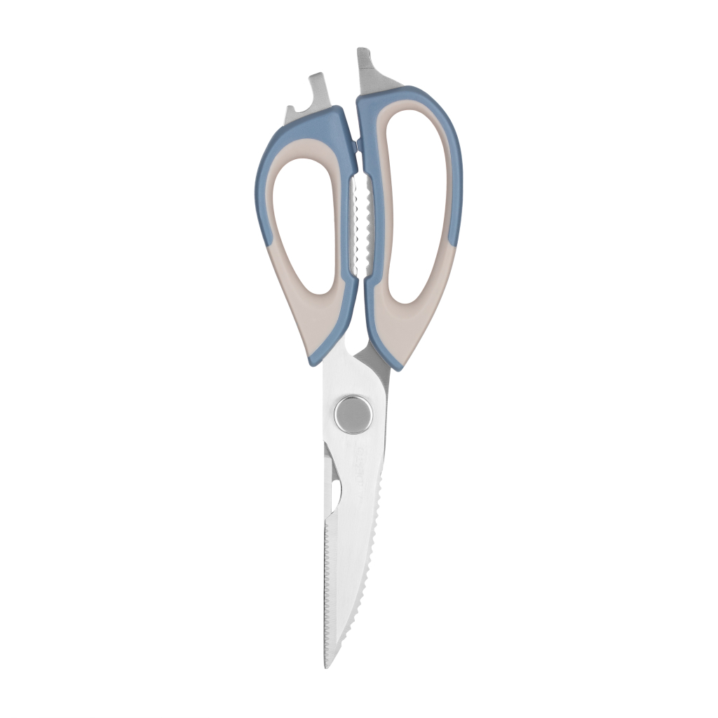 Кухонні ножиці Ardesto Gemini 22.6 см сіро-сині (AR2121B) - зображення 2
