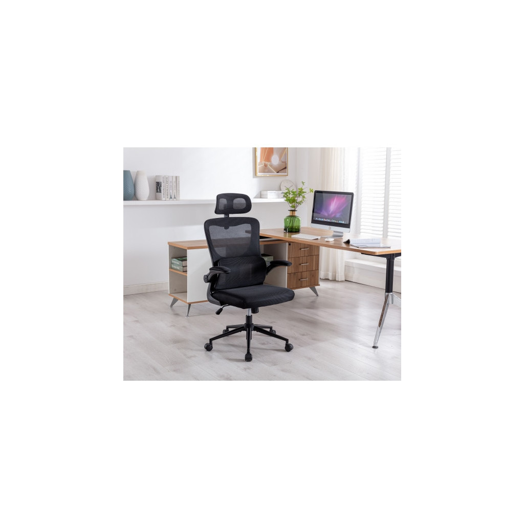 Офісне крісло GT Racer X-5728 Black - зображення 5