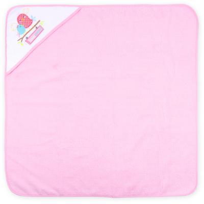 Рушник для купання Luvable Friends з капюшоном для дівчаток (94911) - зображення 3