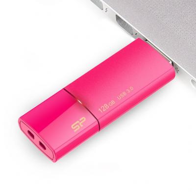 USB флеш накопичувач Silicon Power 128GB Blaze B05 Pink USB 3.0 (SP128GBUF3B05V1H) - зображення 8