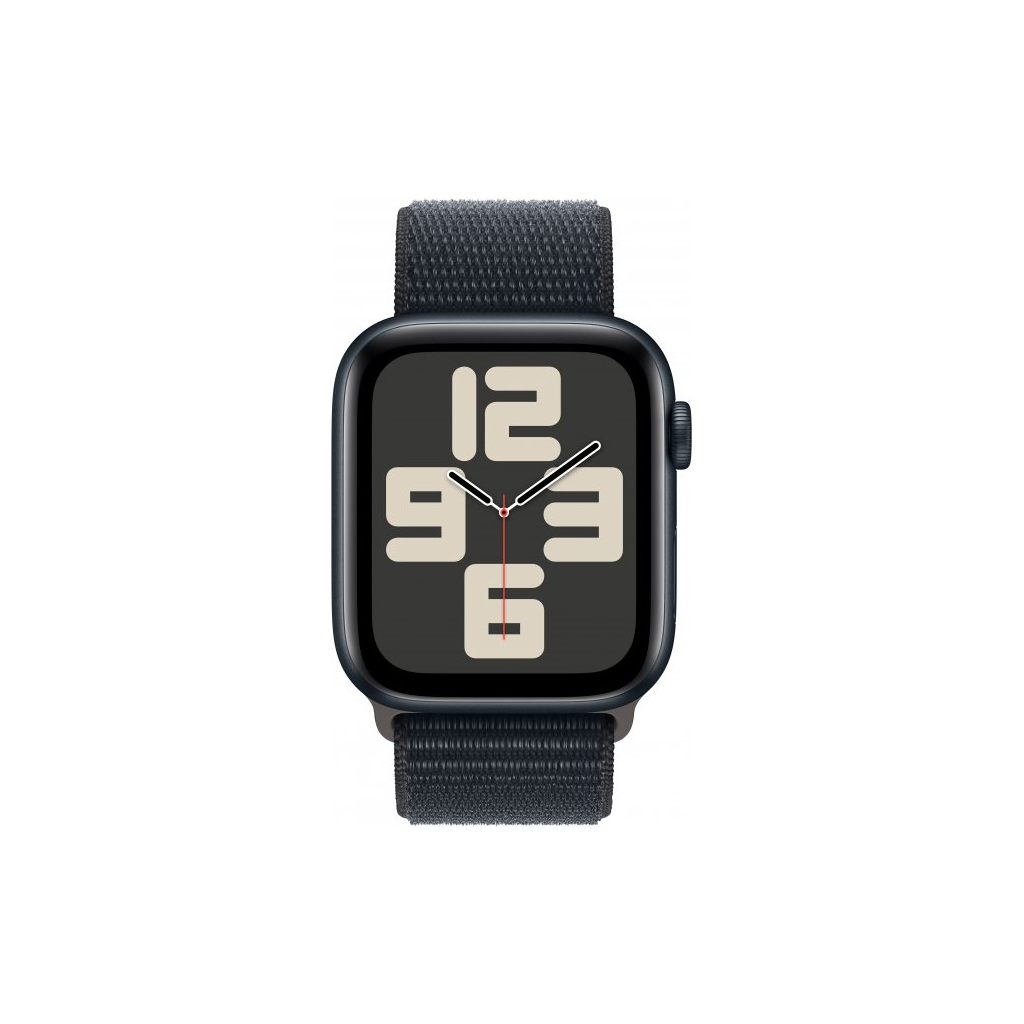 Смарт-годинник Apple Watch SE 2023 GPS 44mm Midnight Aluminium Case with Midnight Sport Loop (MREA3QP/A) - зображення 2