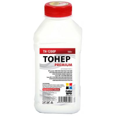 Тонер ColorWay HP LJ1200/1000 (C7115A) Canon EP25/27 (150 г) Premium (TH-1200P) - зображення 1