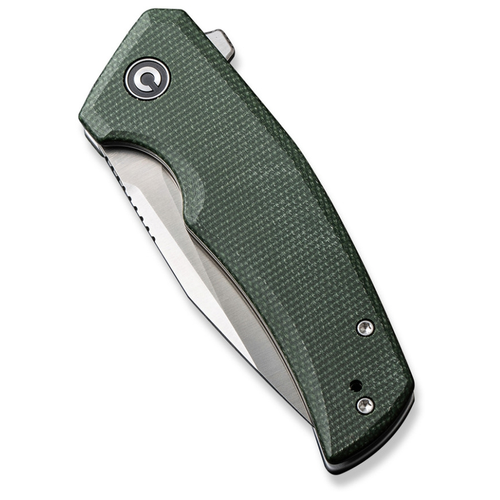 Ніж Civivi Regulatron, Green Micarta, Satin (C23006-2) - зображення 6