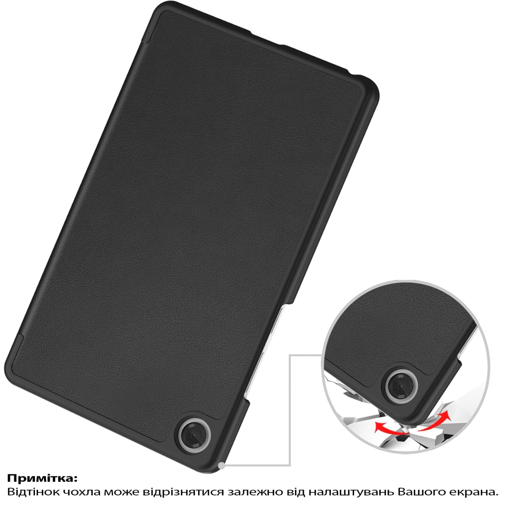 Чохол до планшета BeCover Smart Case Lenovo Tab One / Tab K9 8.7" 2025 (TB305XU/FU) Black (713744) - зображення 3