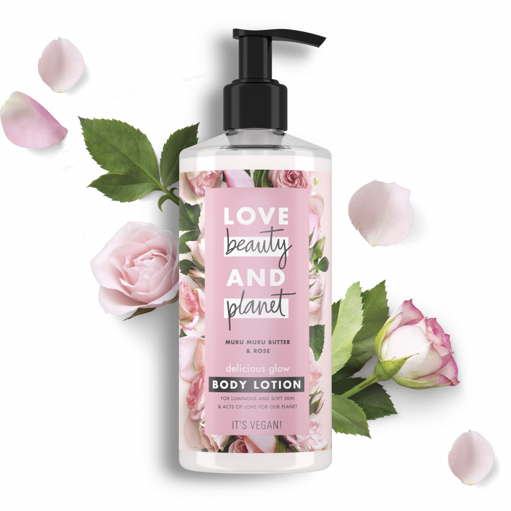 Лосьйон для тіла Love Beauty&Planet Дивовижне сяйво 400 мл (8714100793992) - зображення 4