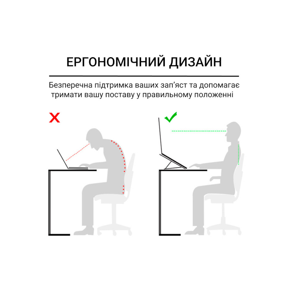 Підставка до ноутбука OfficePro LS320B Black (LS320B) - зображення 5