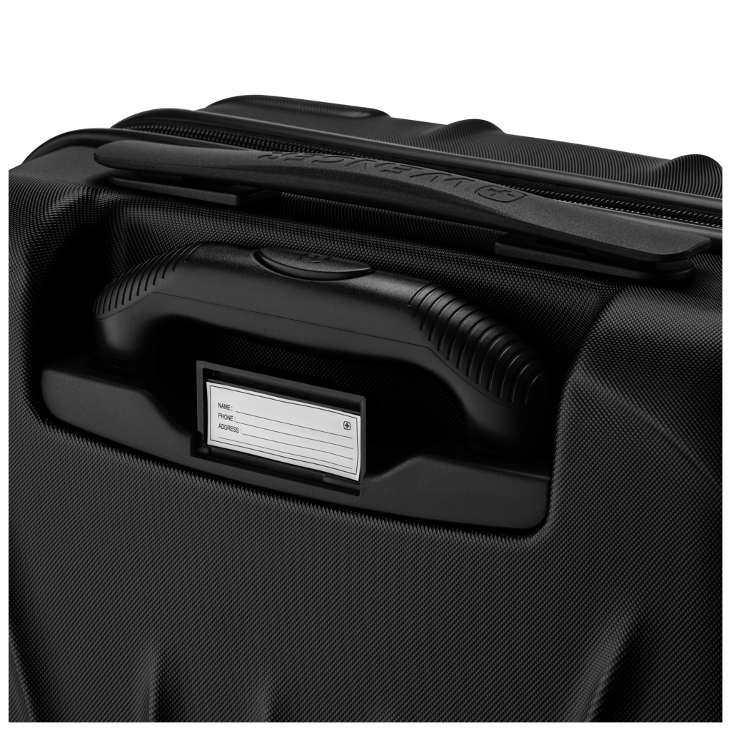 Валіза Wenger Oryson, мала, пластик, 4 колеса, чорна (653163) - зображення 12