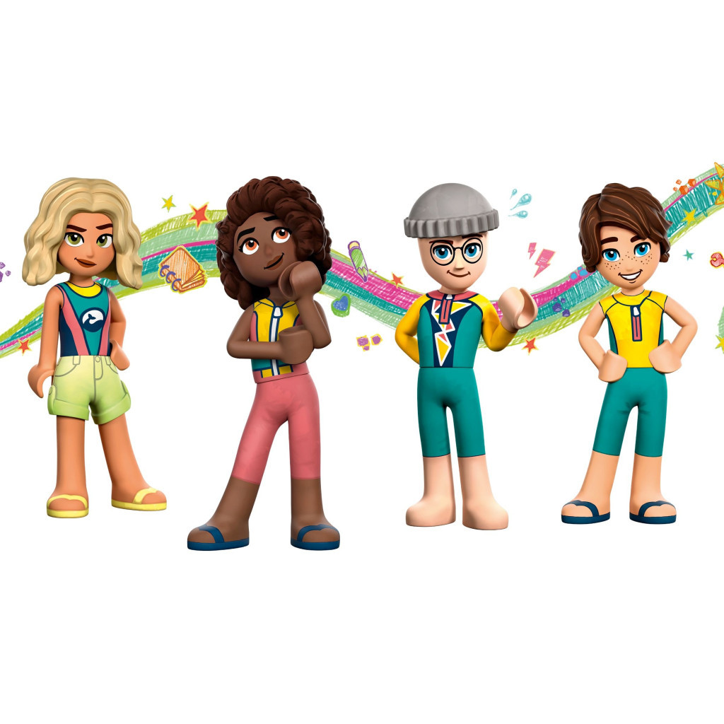 Конструктор LEGO Friends Човен морської рятувальної бригади 717 деталей (41734) - зображення 9