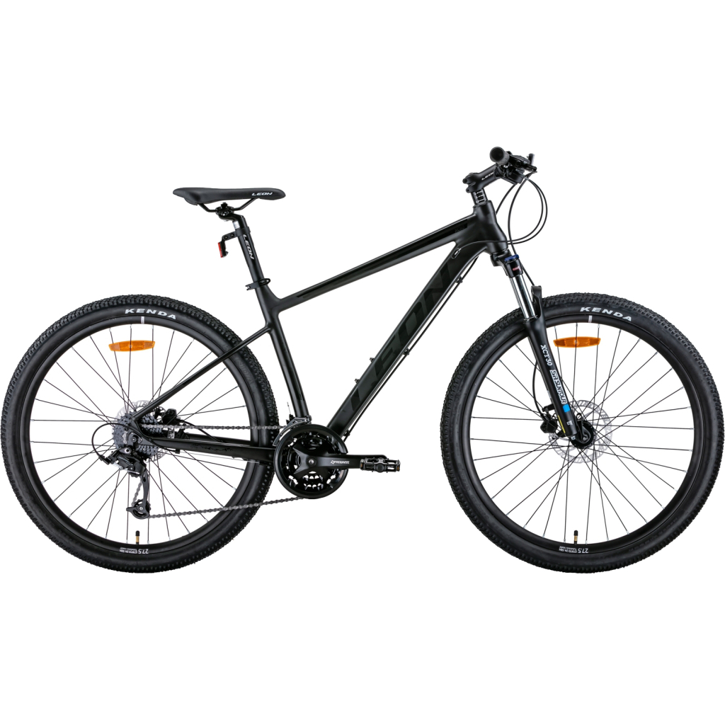 Велосипед Leon 27.5" XC-80 AM Hydraulic Lock Out HDD рама-18" 2022 Grey/Black (OPS-LN-27.5-146) - зображення 1