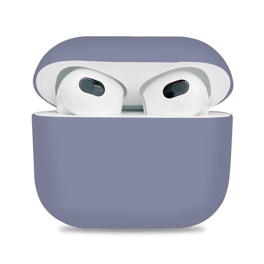 Чохол для навушників Armorstandart Ultrathin Silicone Case для Apple AirPods 3 Purple (ARM60292) - зображення 1
