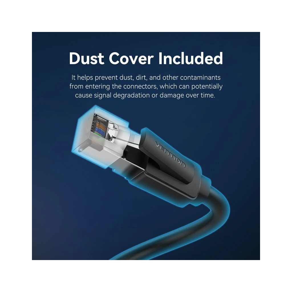 Патч-корд Cat8 SFTP Patch Cable 3M Black VENTION (IKKBI) - picture 7