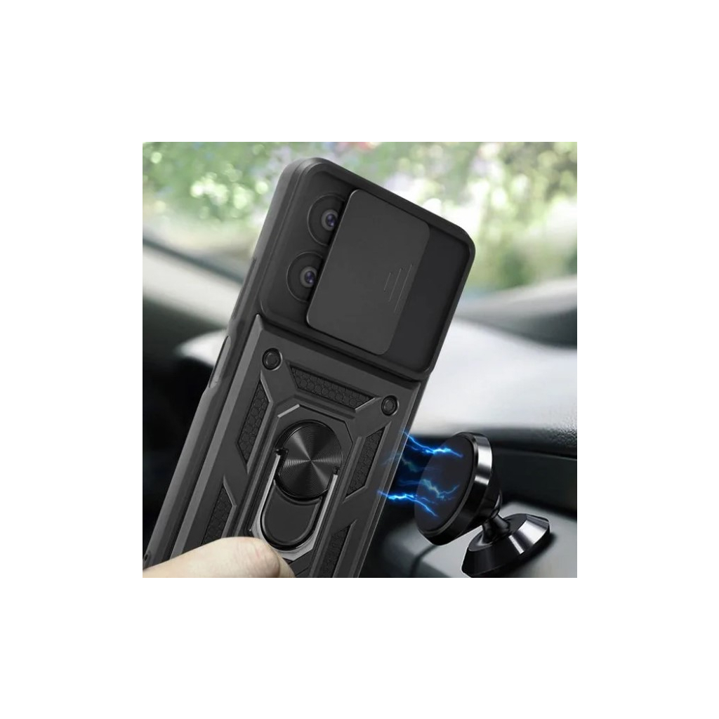 Чохол до мобільного телефона BeCover Military Xiaomi Redmi 12 Black (710009) - зображення 4