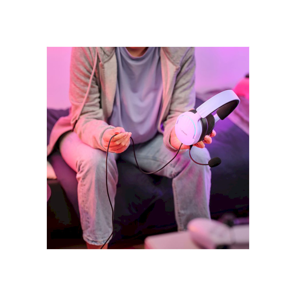 Навушники Trust GXT 490 Fayzo 7.1 USB-A Purple (25303) - зображення 8