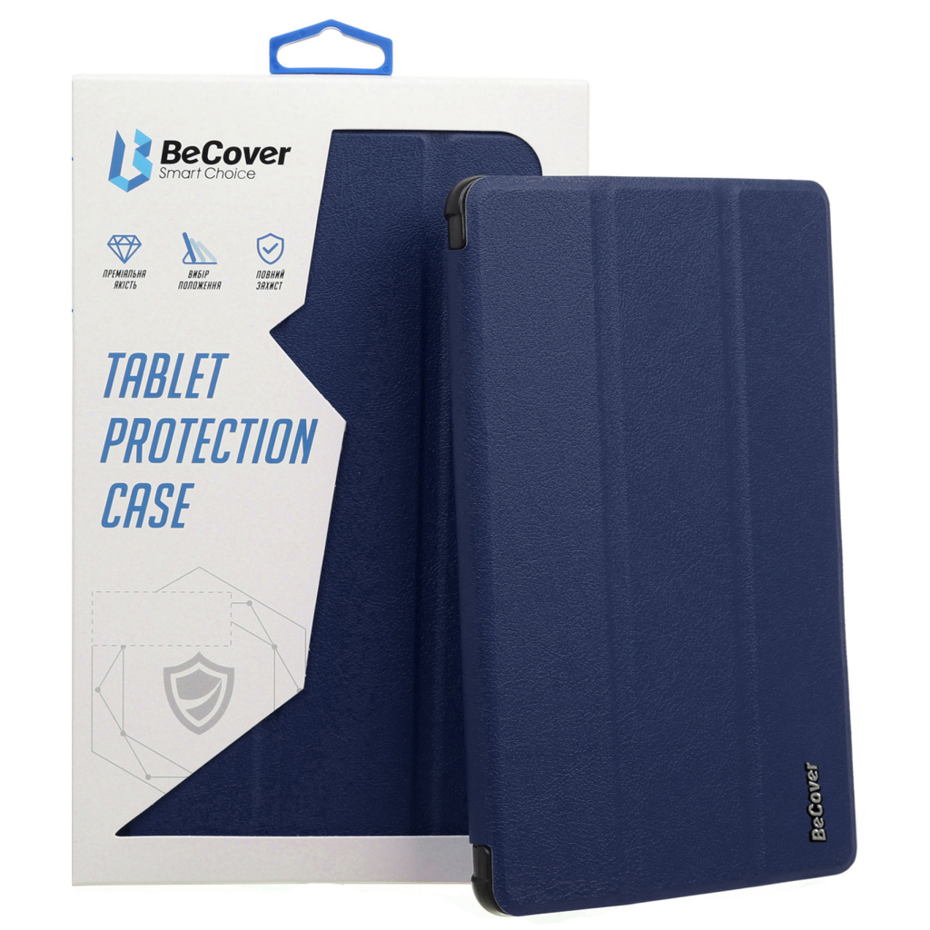 Чохол до планшета BeCover Smart Case Lenovo Tab M10 Plus TB-125F (3rd Gen)/K10 Pro TB-226 10.61" Deep Blue (708302) - зображення 1