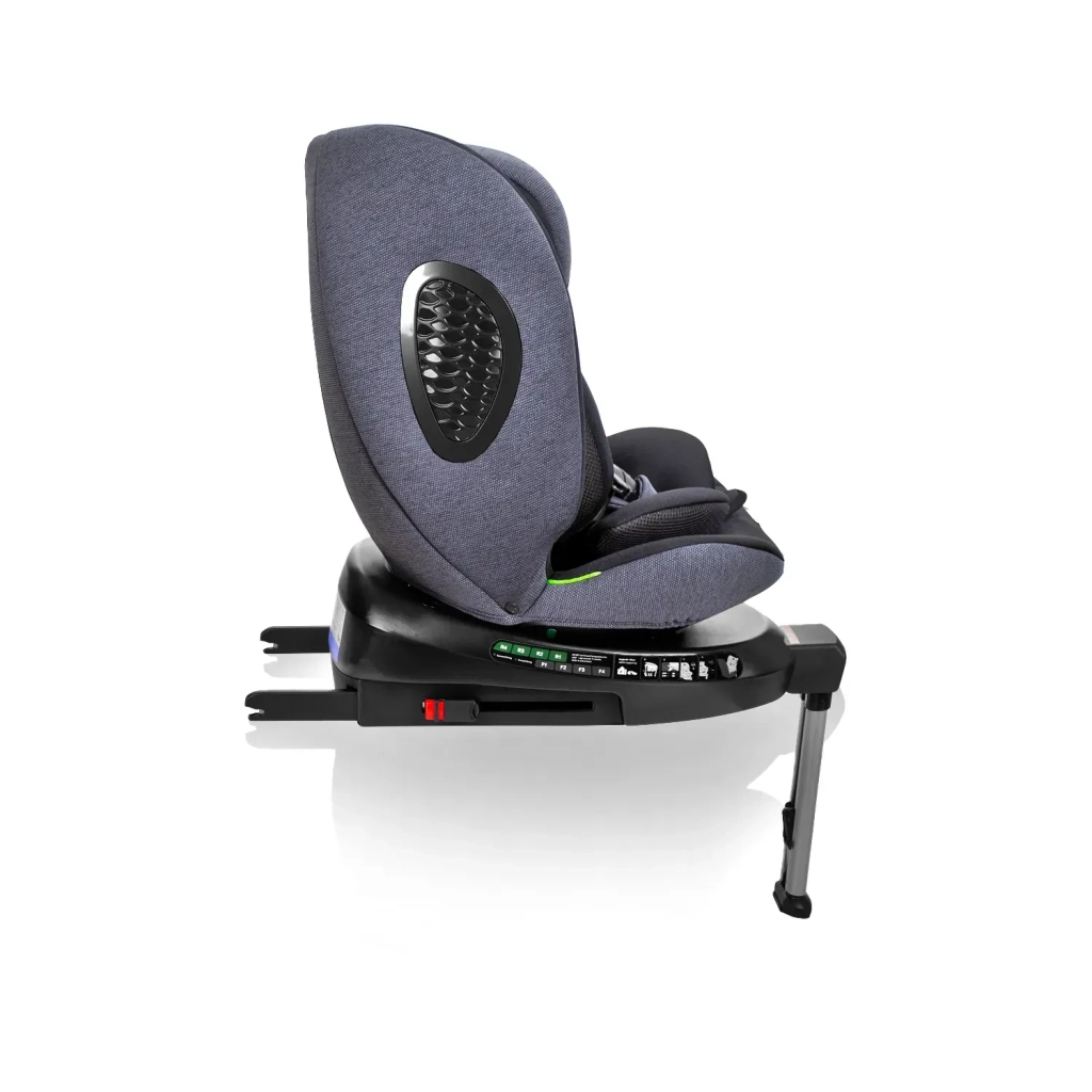 Автокрісло Bugs Aera 360 i-Size, ISOFIX, (0–36 кг) Shadow Grey (4823056520003) - зображення 3
