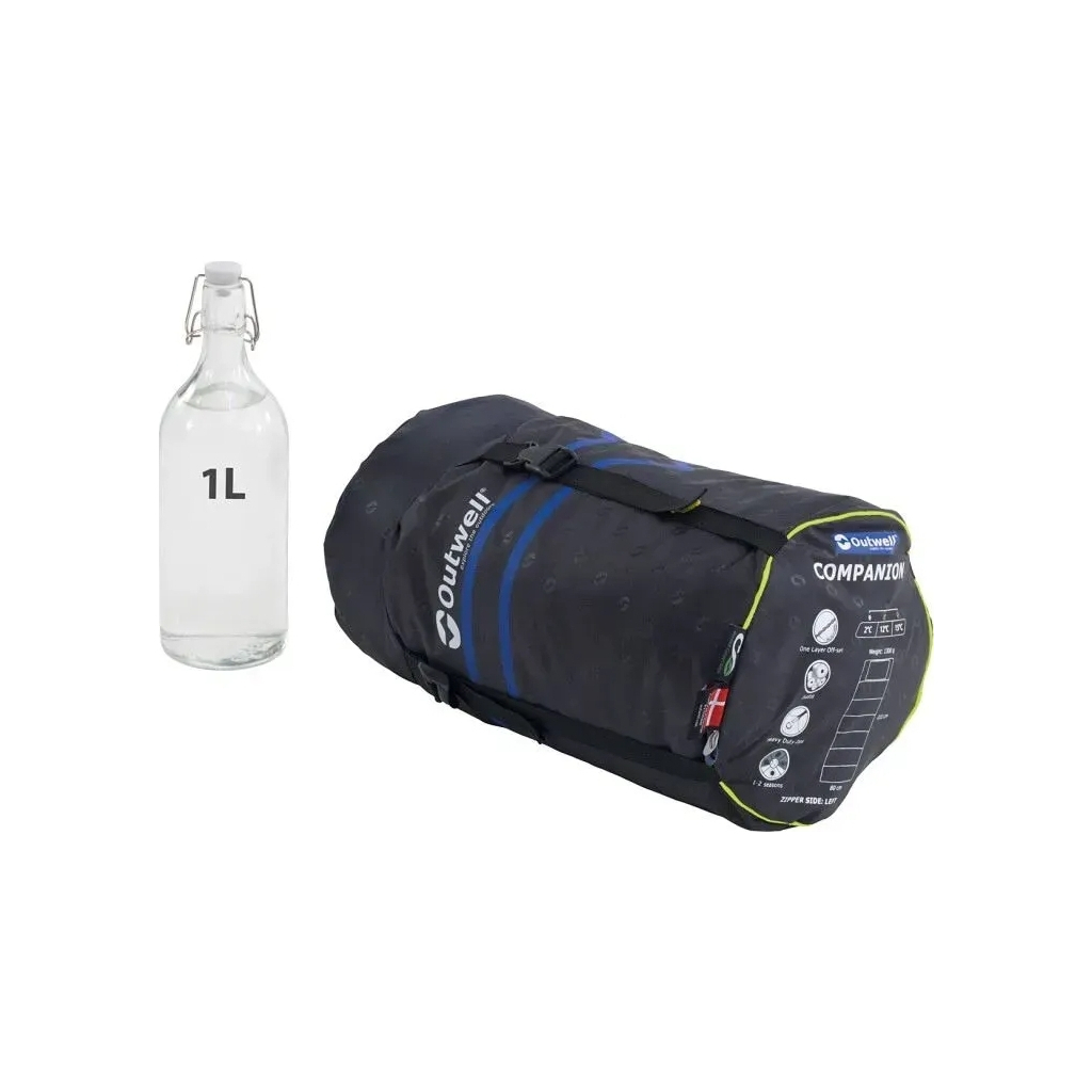 Спальний мішок Outwell Companion +12°C (400080) (931556) - зображення 4